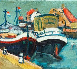 Wim van der Veer - Scheepswerf Kroes (Ljouwert) III