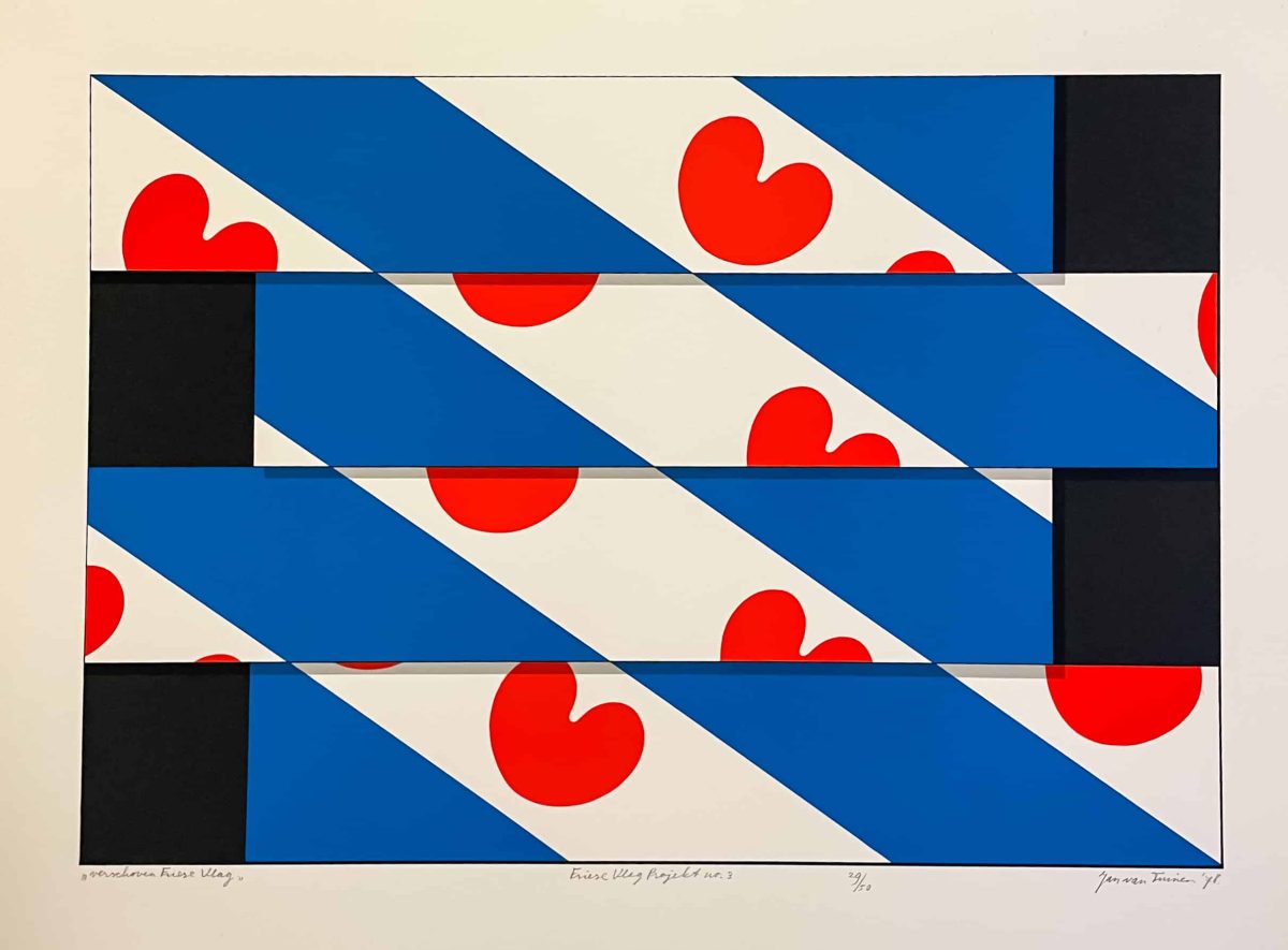 Verschoven Friese vlag