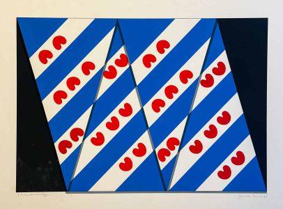 Jan van Tuinen - Friese puntvlaggen