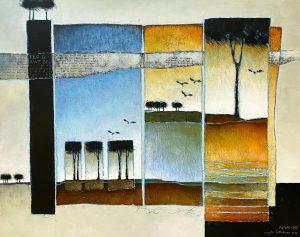 Magda Luttikhuizen - MMV – VII | Een boom, wat gras