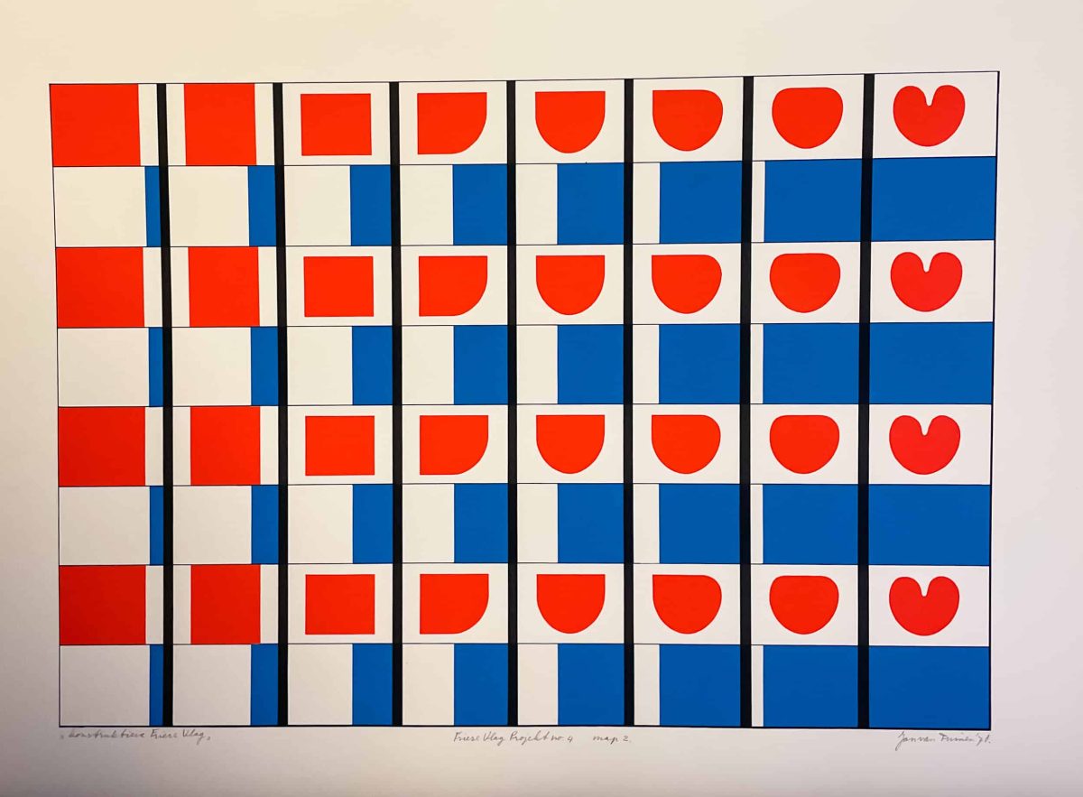 Konstruktieve Friese vlag