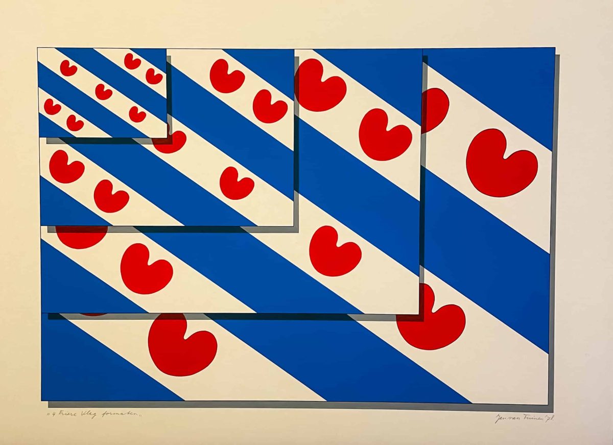 4 Friese vlag formaten