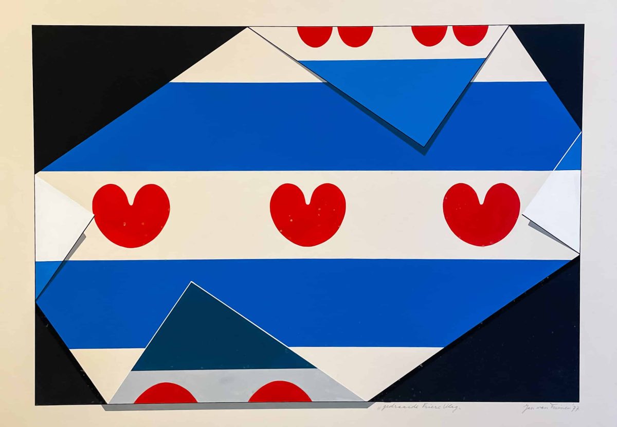 Gedraaide Friese vlag