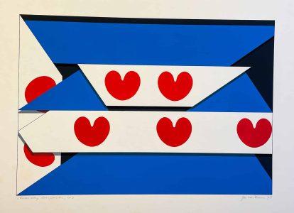 Jan van Tuinen - Friese vlag kompositie ll