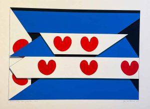 Jan van Tuinen - Friese vlag kompositie