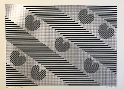 Jan van Tuinen - Gerasterde Friese vlag