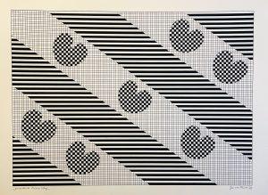 Jan van Tuinen - Gerasterde Friese vlag