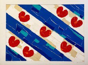 Jan van Tuinen - Friese vlag collage