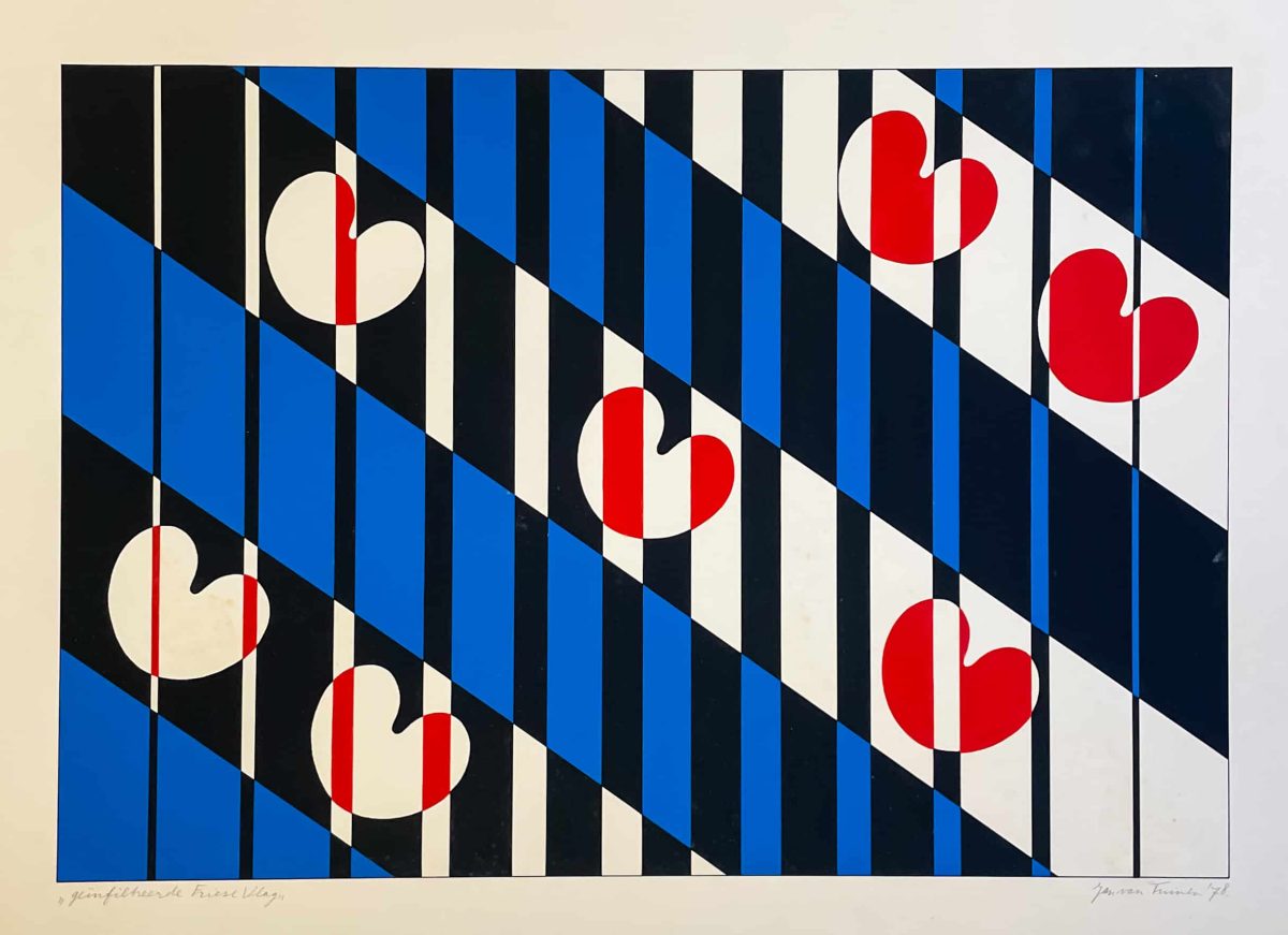 Geïnfiltreerde Friese vlag