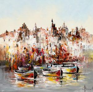 Henry Brand - Uitzicht op de Haven