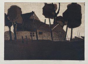Wim van der Veer - Boerderij in Westhoek