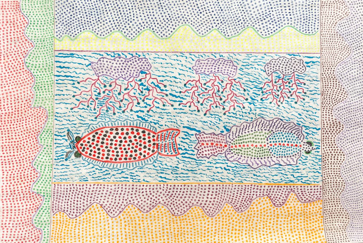 Natalino Arisci - Zonder titel XII, Tekening