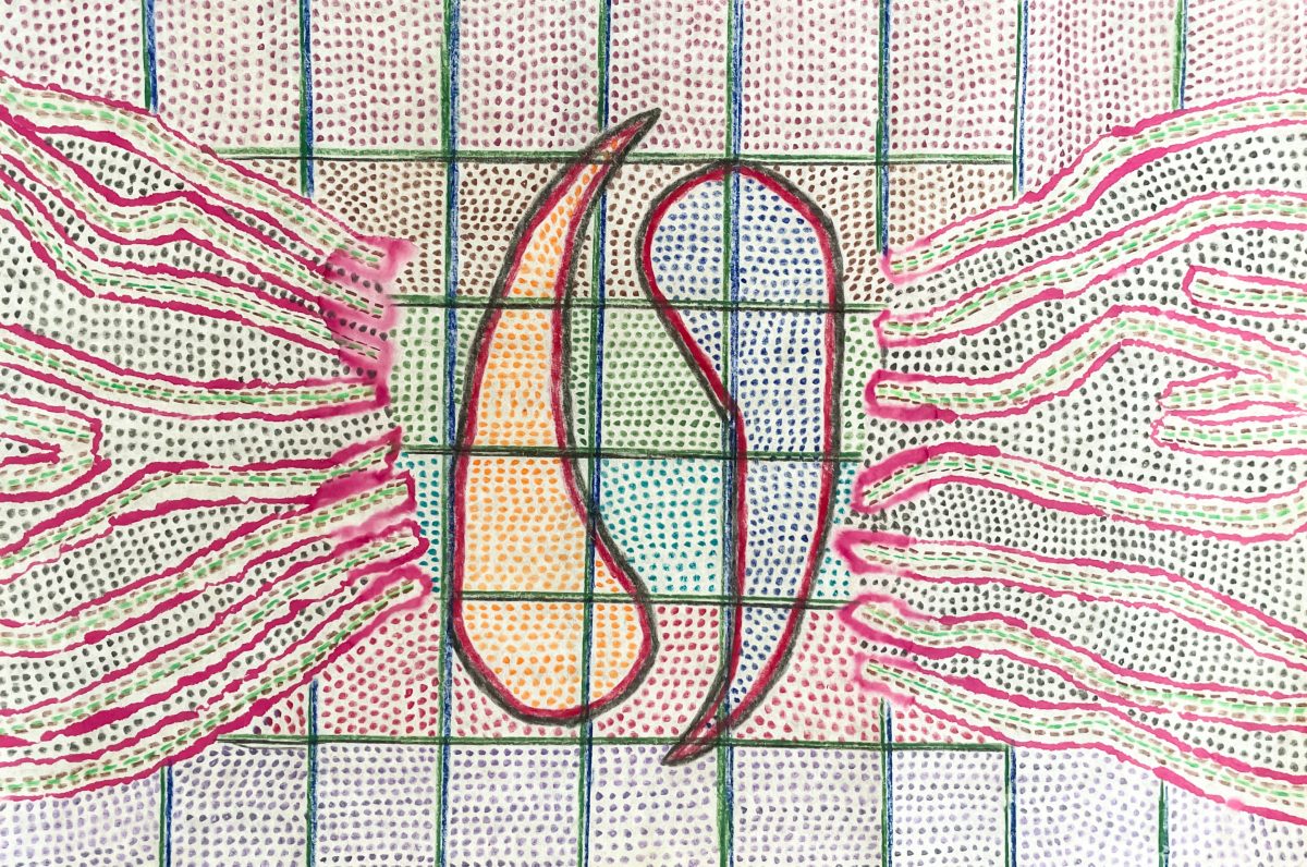 Natalino Arisci - Zonder titel IX, Tekening